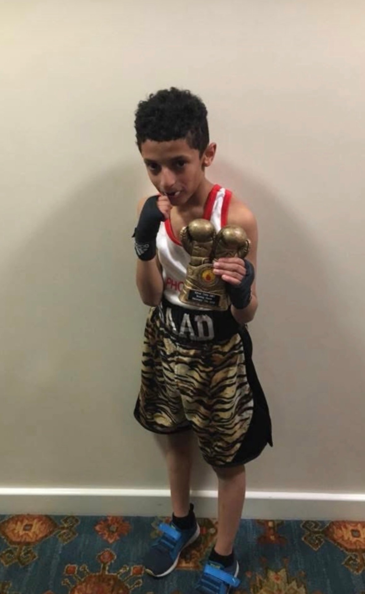 A kid, a gym, a decision.